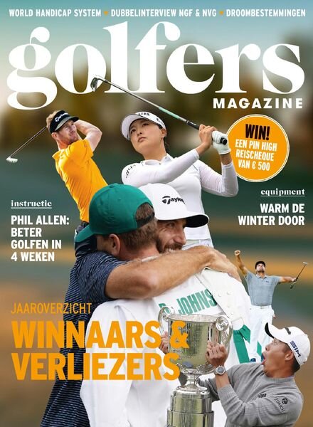 Golfers Magazine – december 2020 Cover