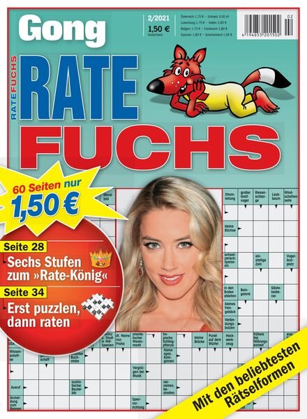 Gong Ratefuchs – Februar 2021 Cover