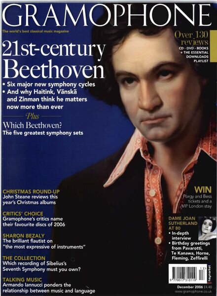 Gramophone – December 2006 Cover