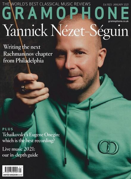 Gramophone – January 2021 Cover