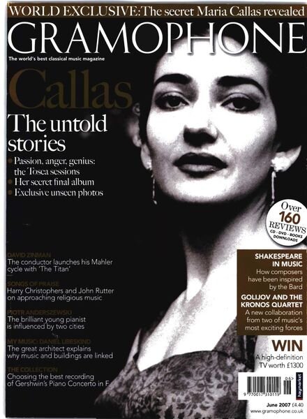 Gramophone – June 2007 Cover