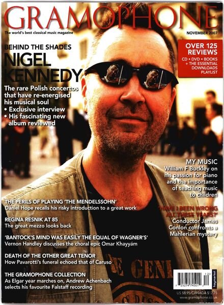 Gramophone – November 2007 Cover