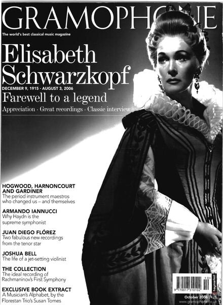 Gramophone – October 2006 Cover