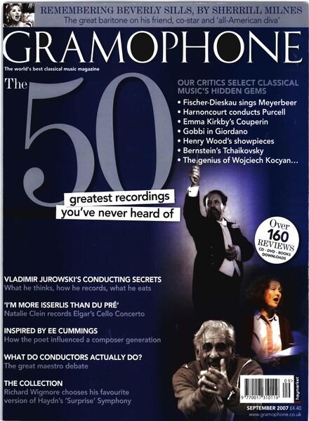 Gramophone – September 2007 Cover