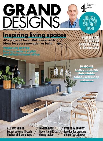 Grand Designs UK – December 2020 Cover