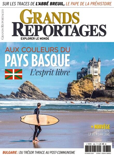 Grands Reportages – Fevrier 2021 Cover