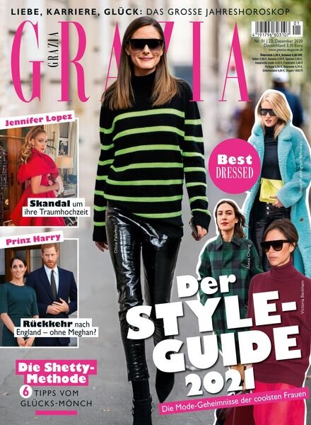 GRAZIA – 23 Dezember 2020 Cover