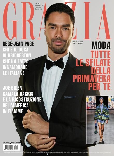 Grazia Italia – 14 Gennaio 2021 Cover