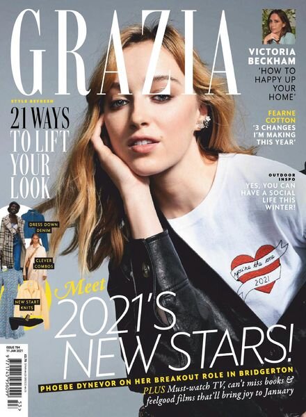 Grazia UK – 11 January 2021 Cover