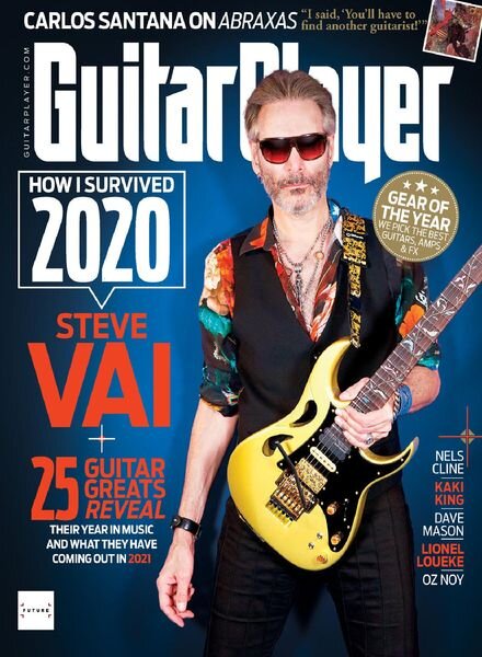 Guitar Player – January 2021 Cover