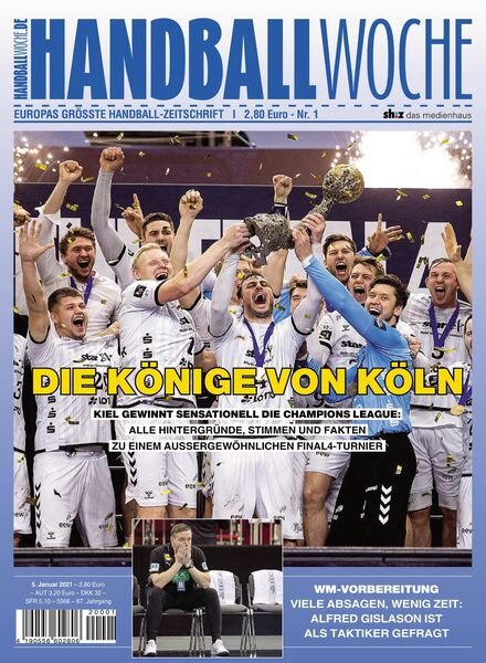 HANDBALLWOCHE – 05 Januar 2021 Cover