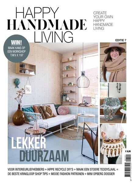 Happy Handmade Living – January 2021 Cover