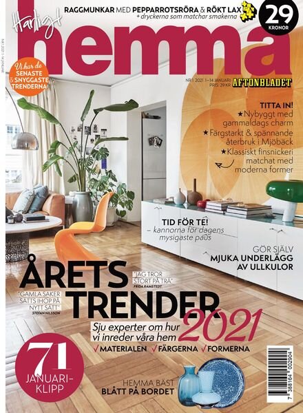 Harligt hemma – 01 januari 2021 Cover
