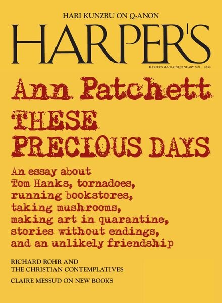 Harper’s Magazine – January 2021 Cover