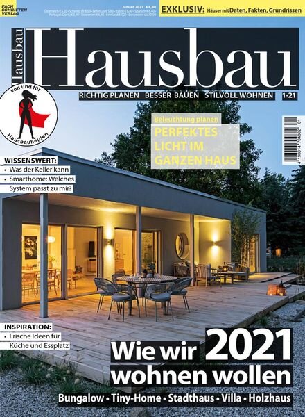 Hausbau – Januar 2021 Cover