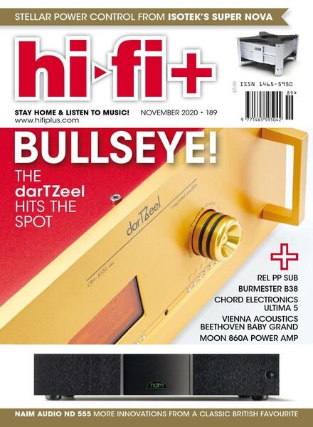 Hi-Fi+ – Issue 189 – November 2020 Cover