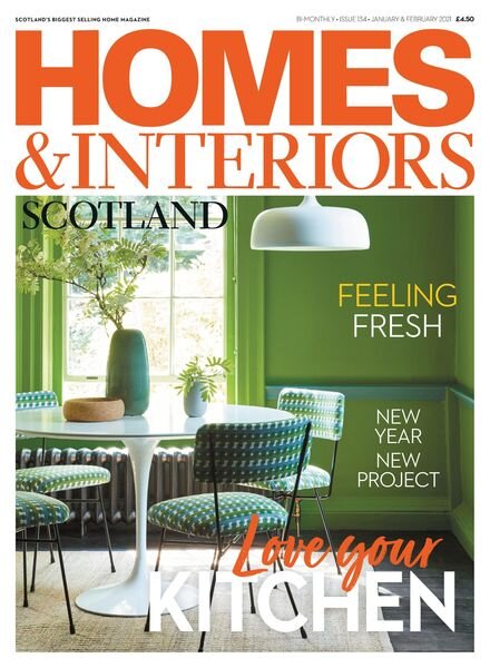 Homes & Interiors Scotland – December 2020 Cover