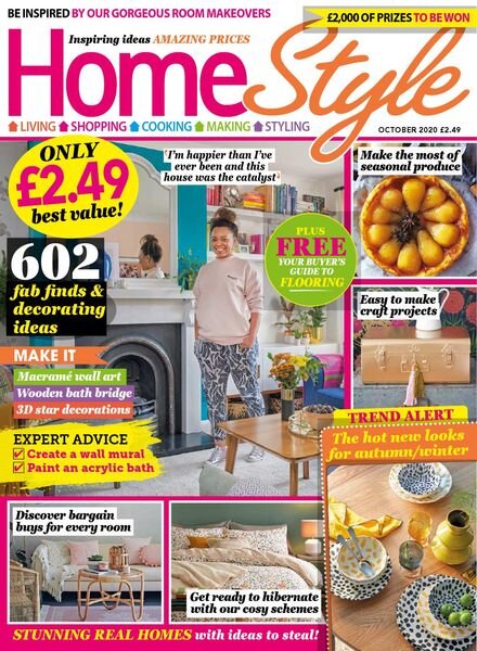 HomeStyle UK – October 2020 Cover