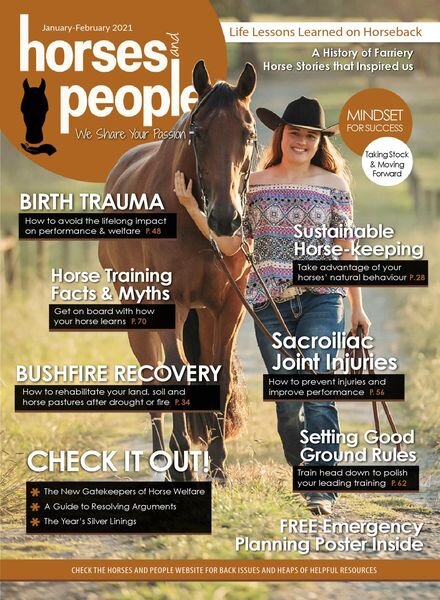Horses and People – January 2021 Cover