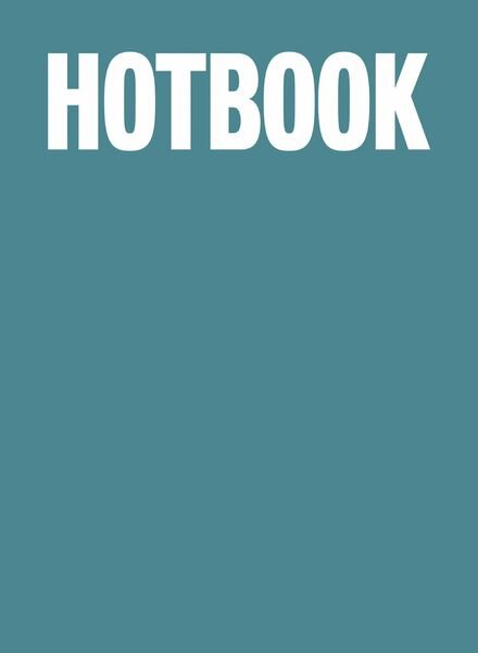 Hotbook – diciembre 2020 Cover
