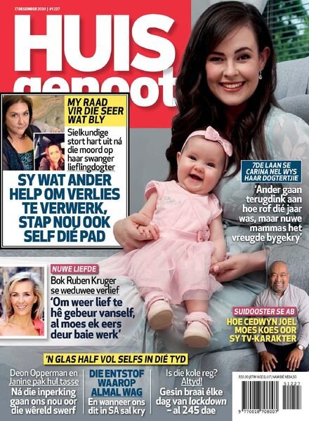 Huisgenoot – 17 Desember 2020 Cover