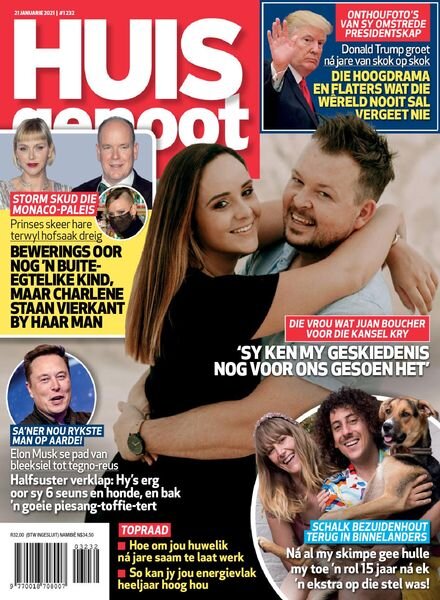Huisgenoot – 21 Januarie 2021 Cover