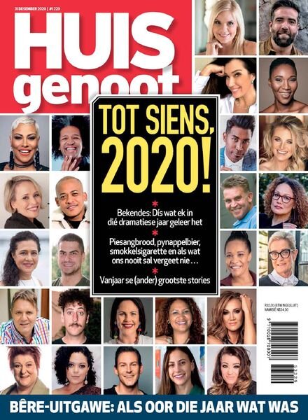 Huisgenoot – 31 Desember 2020 Cover