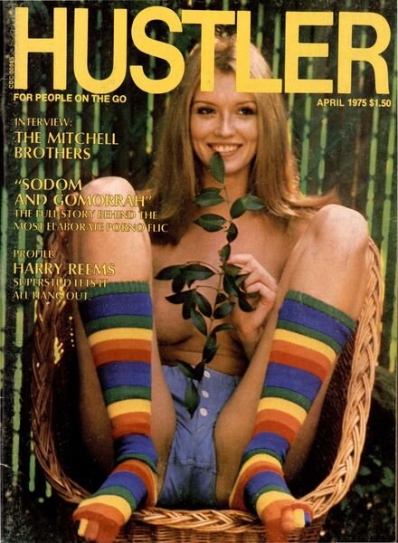 Hustler Magazine USA – April 1975 Cover