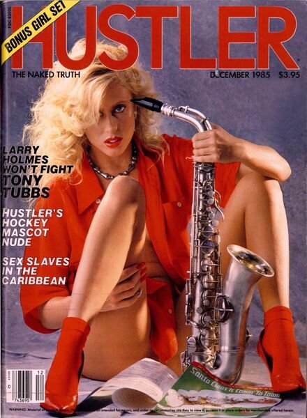Hustler USA – December 1985 Cover