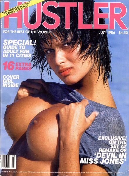 Hustler USA – July 1986 Cover