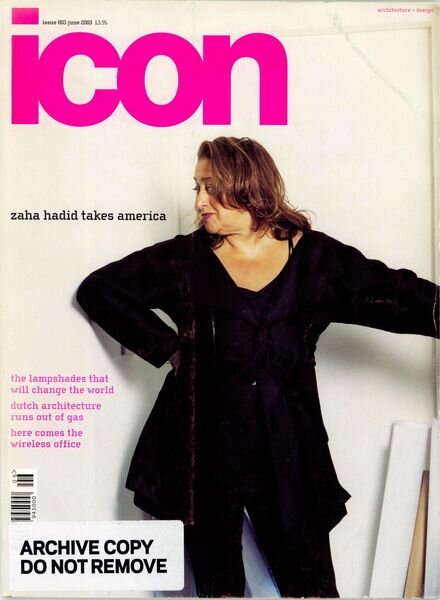 ICON – June 2003 Cover