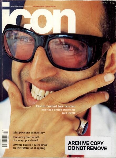 ICON – September 2003 Cover
