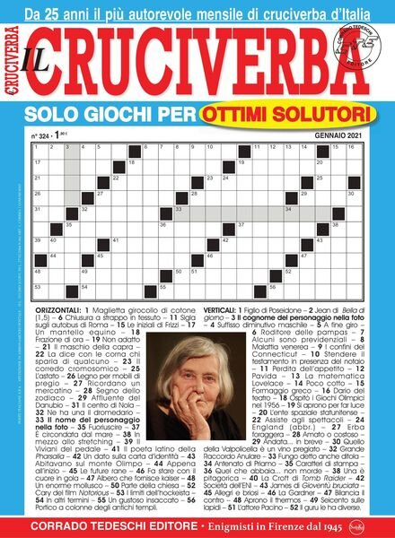 Il Cruciverba – 2021-01-01 Cover