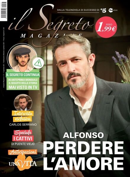 il Segreto magazine – 12 gennaio 2021 Cover