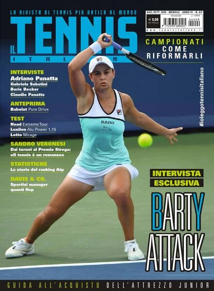 Il Tennis Italiano – Settembre 2020 Cover