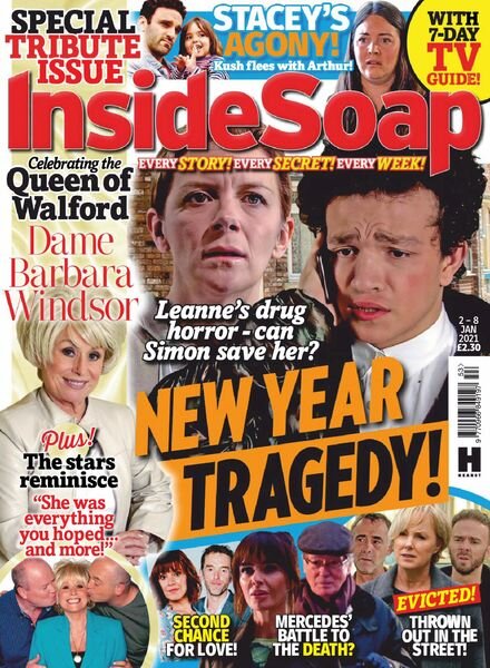 Inside Soap UK – 02 January 2021 Cover