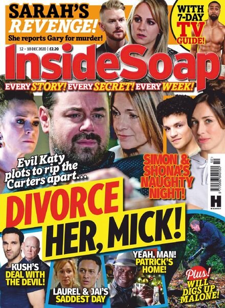 Inside Soap UK – 12 December 2020 Cover