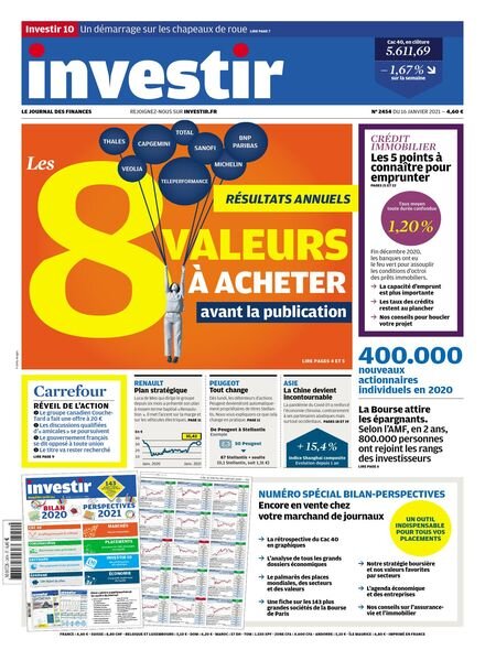 Investir – 16 Janvier 2021 Cover