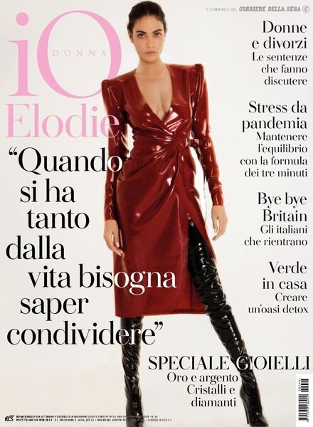 Io Donna del Corriere della Sera – 05 dicembre 2020 Cover