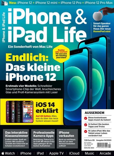 iPhone und iPad Life – Nr.4 2020 Cover