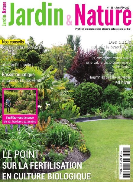 Jardin & Nature – Janvier-Fevrier 2021 Cover