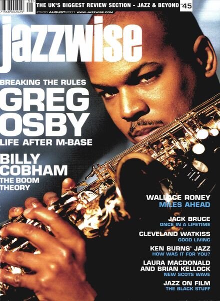 Jazzwise Magazine – August 2001 Cover