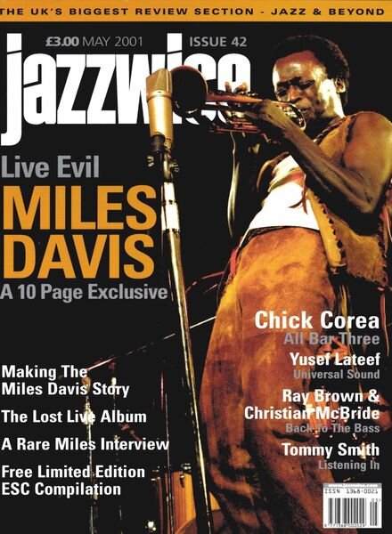 Jazzwise Magazine – May 2001 Cover