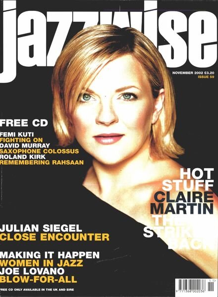 Jazzwise Magazine – November 2002 Cover