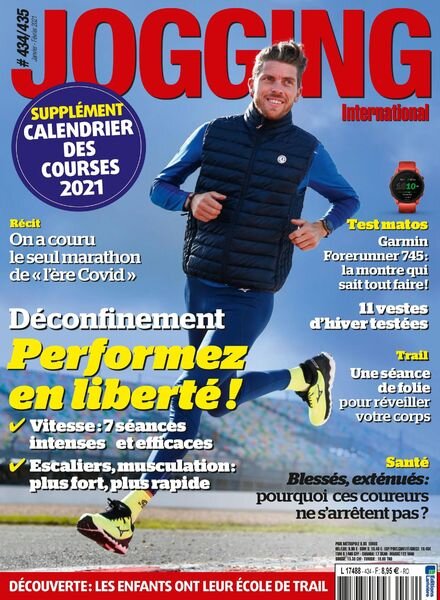 Jogging International – Janvier 2021 Cover