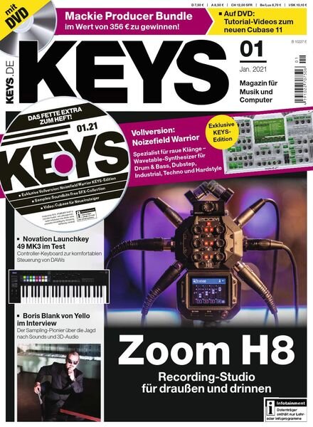 Keys – Januar 2021 Cover