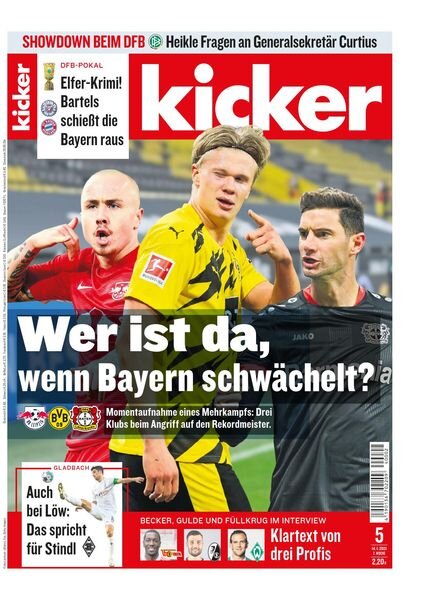 Kicker – 14 Januar 2021 Cover