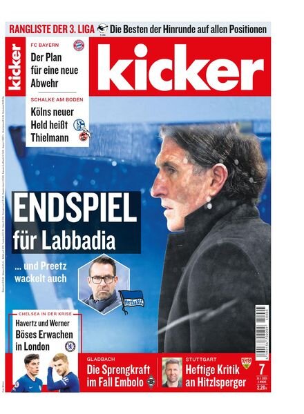 Kicker – 21 Januar 2021 Cover