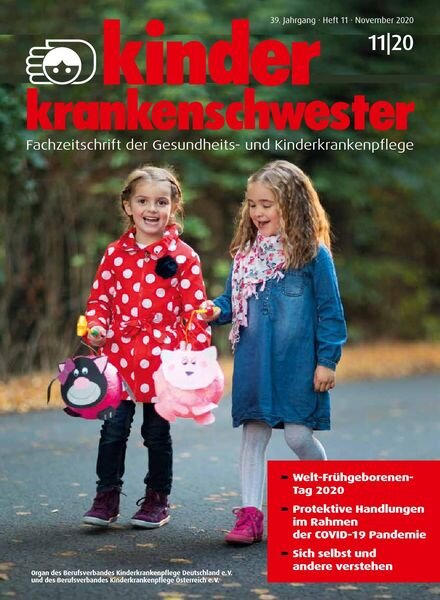 Kinderkrankenschwester – Nr.11 2020 Cover