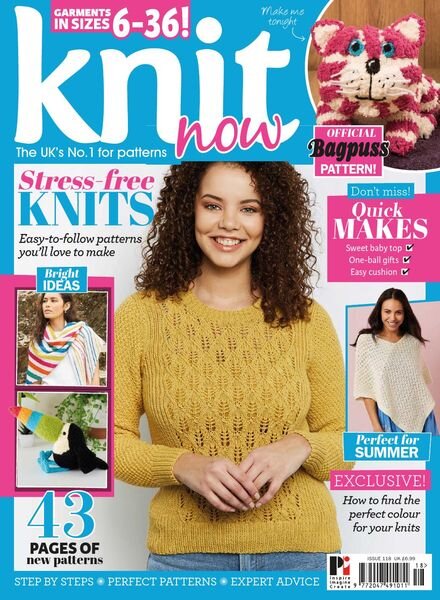 Knit Now – Issue 118 – July 2020 Cover